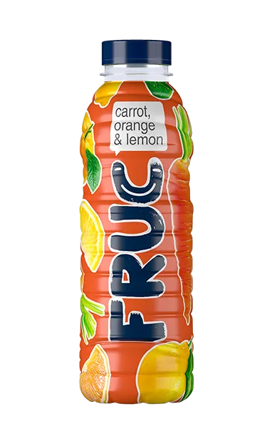 Fruc Korenček-pomaranča-limona 0,5 L