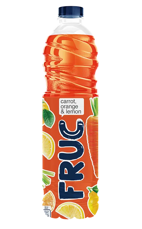 Fruc Korenček-pomaranča-limona 1,5 L